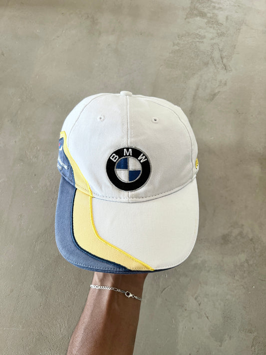 WHITE BMW CAP - 2000S