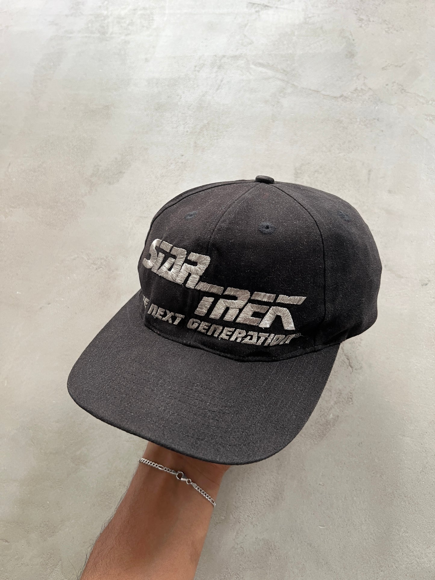 BLACK STAR TREK PROMO CAP - 1990S