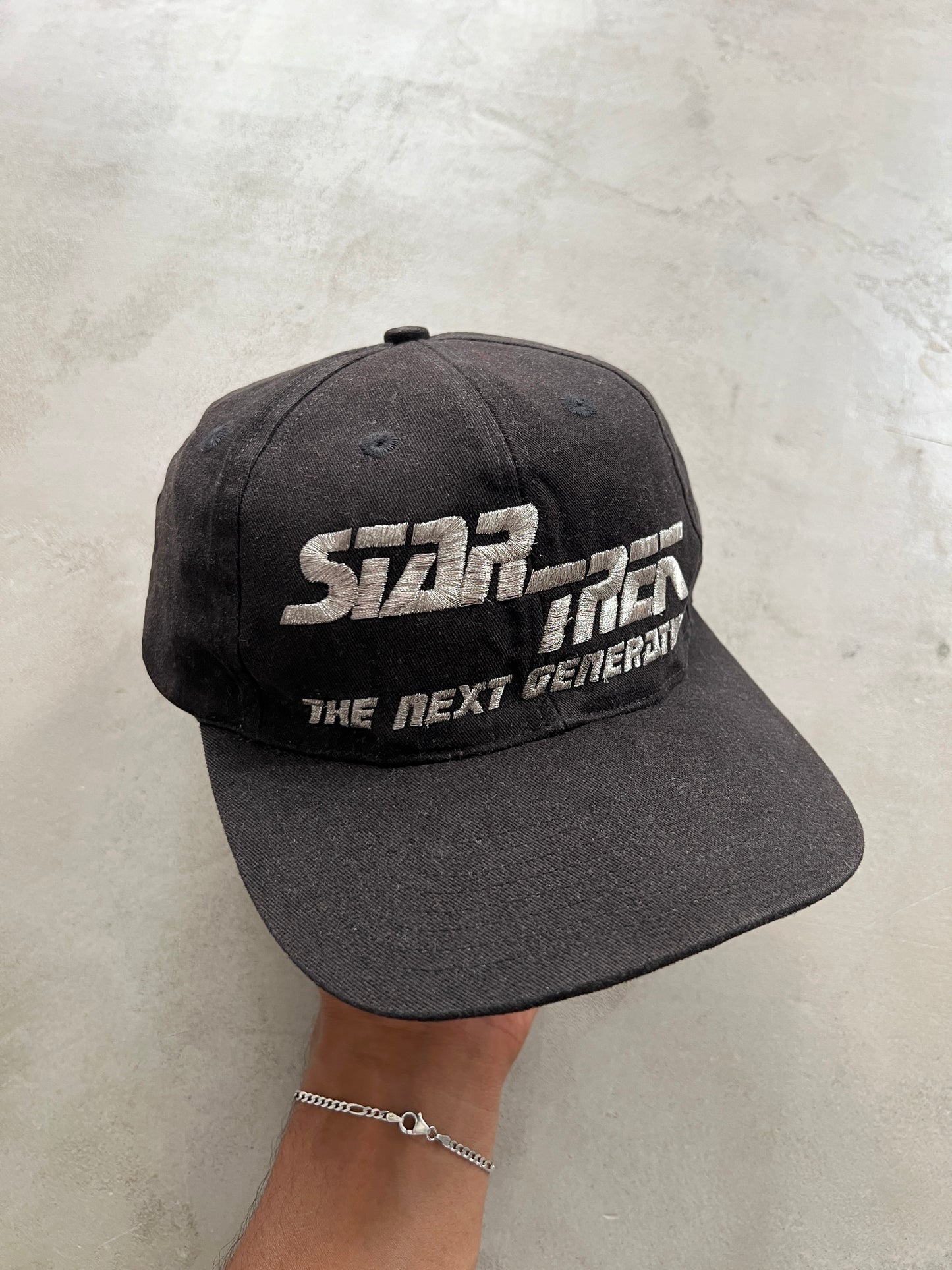 BLACK STAR TREK PROMO CAP - 1990S