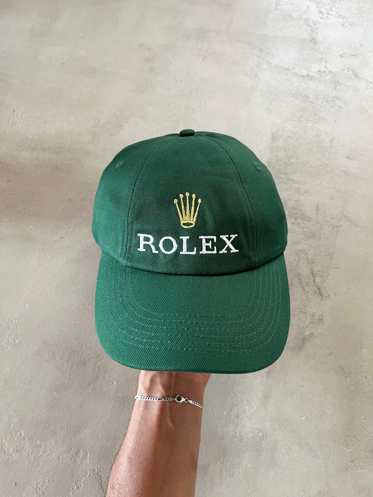 GREEN ROLEX CAP - 1990S