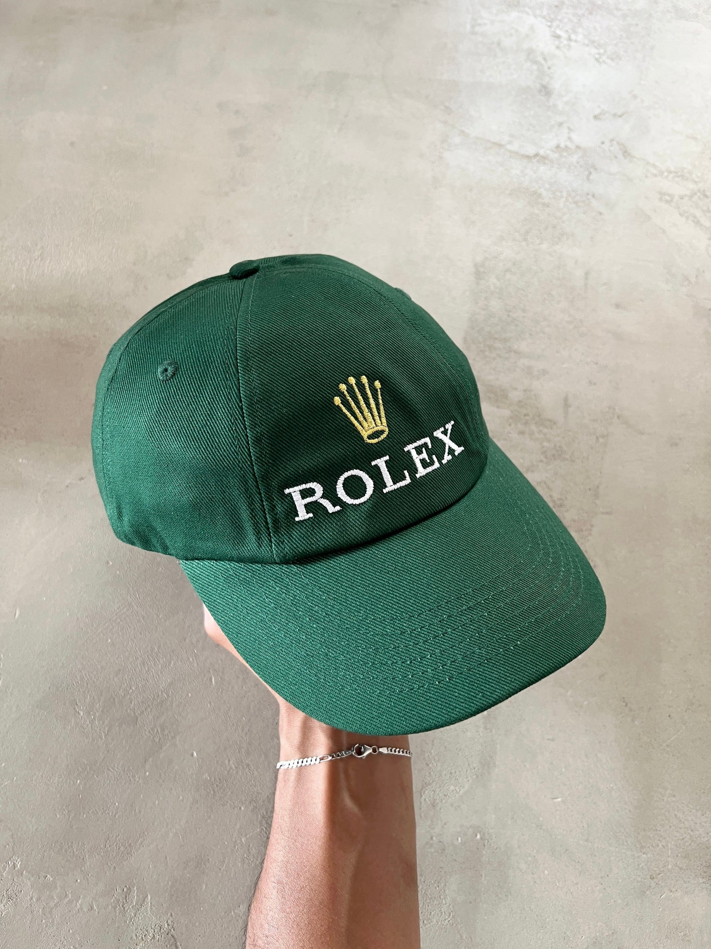 GREEN ROLEX CAP - 1990S