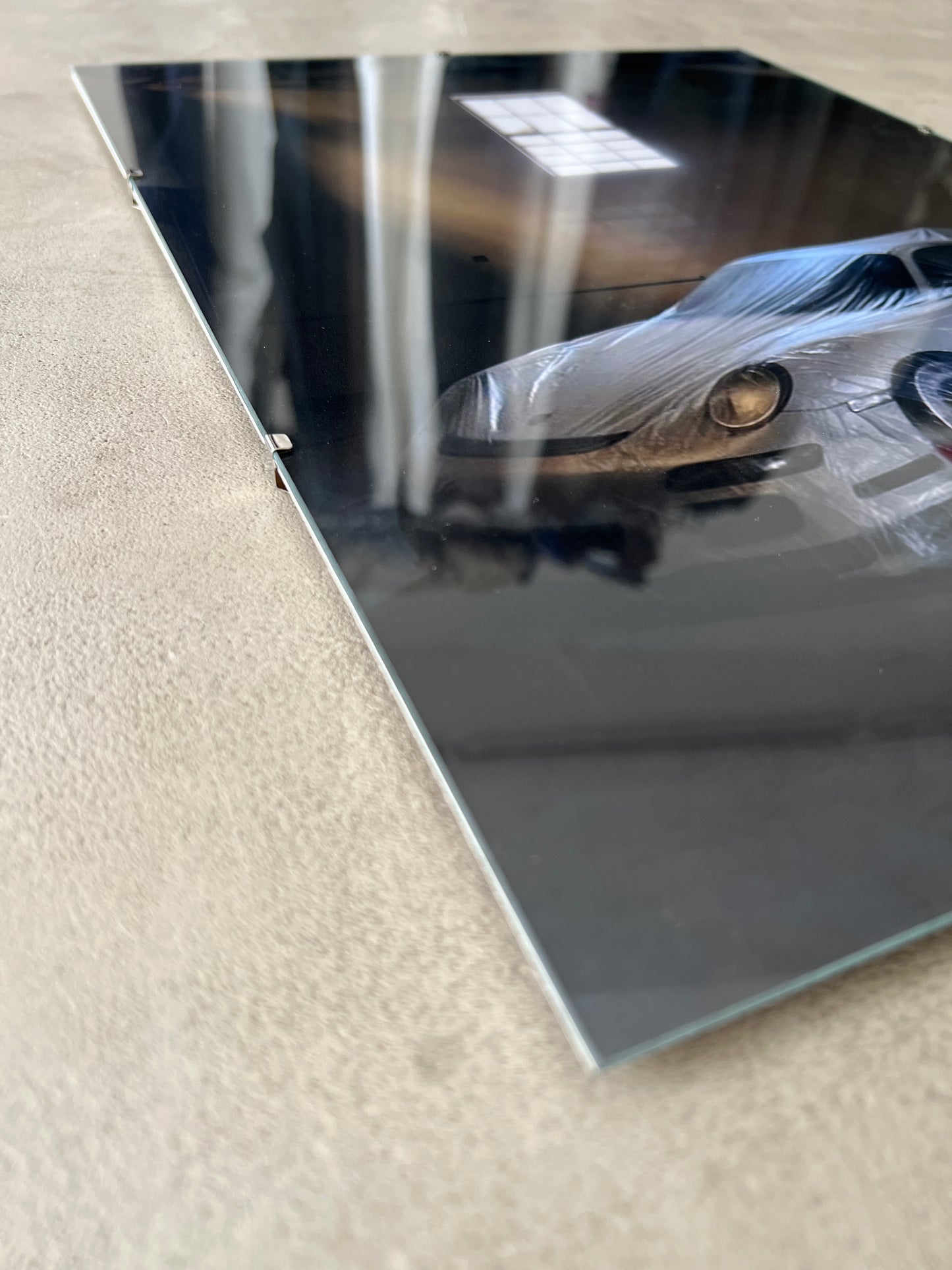 COVERED PORSCHE GT3 RS GLASS PRINT