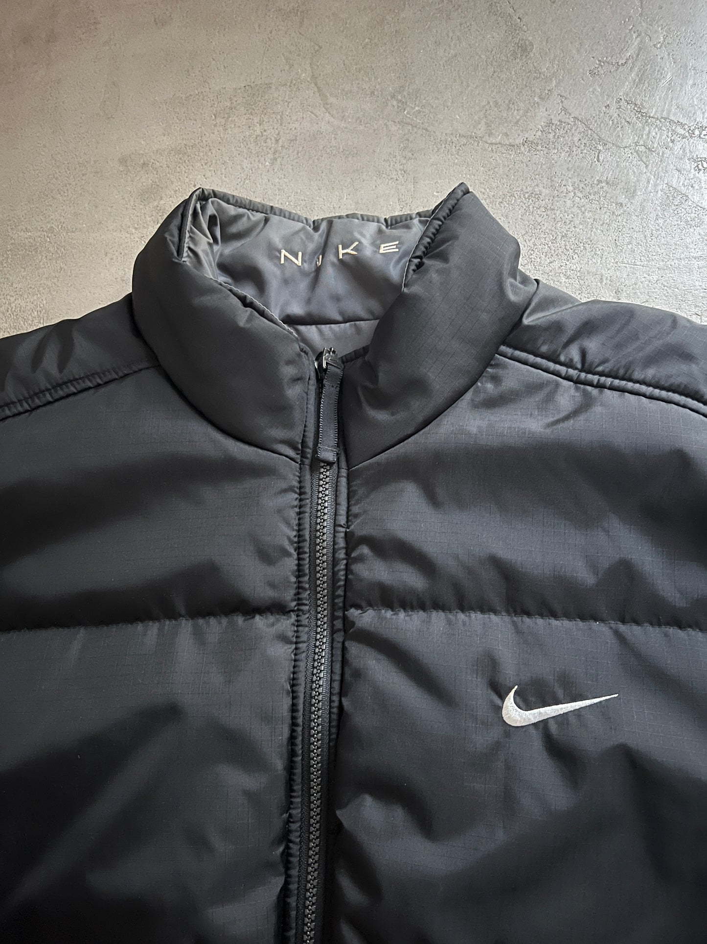 NIKE FALL PUFFER REVERSIBLE - 1990S - XL