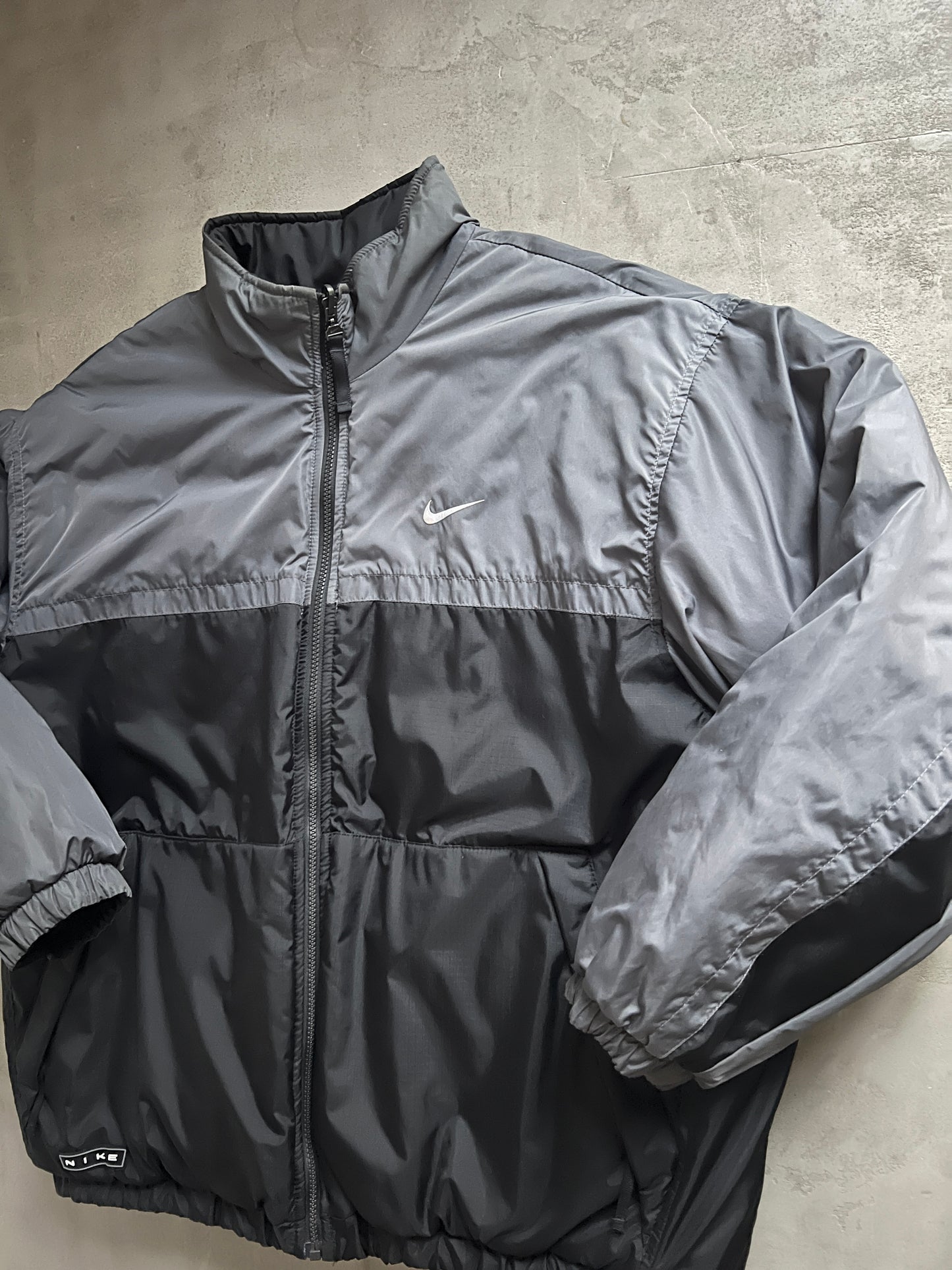 NIKE FALL PUFFER REVERSIBLE - 1990S - XL
