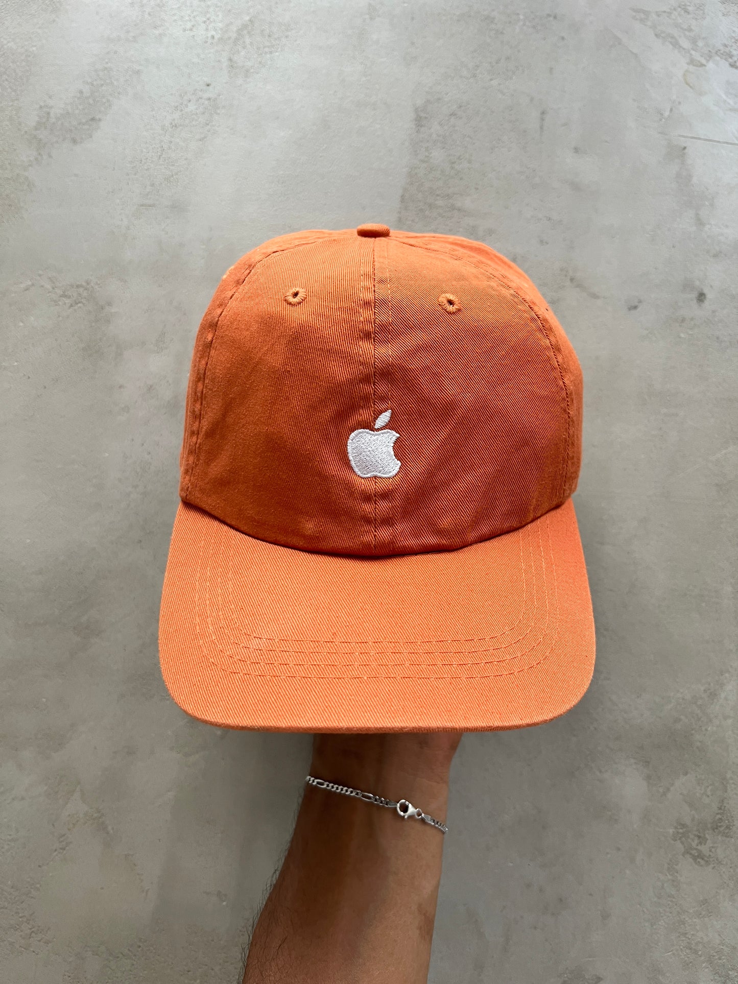 ORANGE APPLE PROMO CAP - 1990S