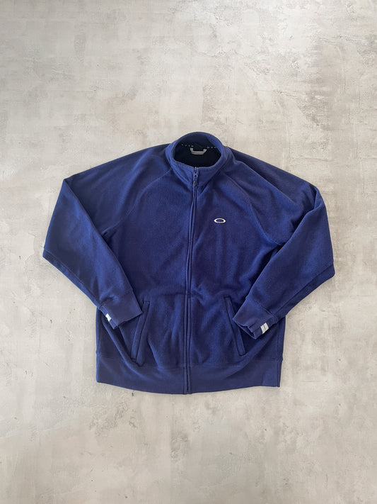 NAVY OAKLEY FLEECE - 2000S - L