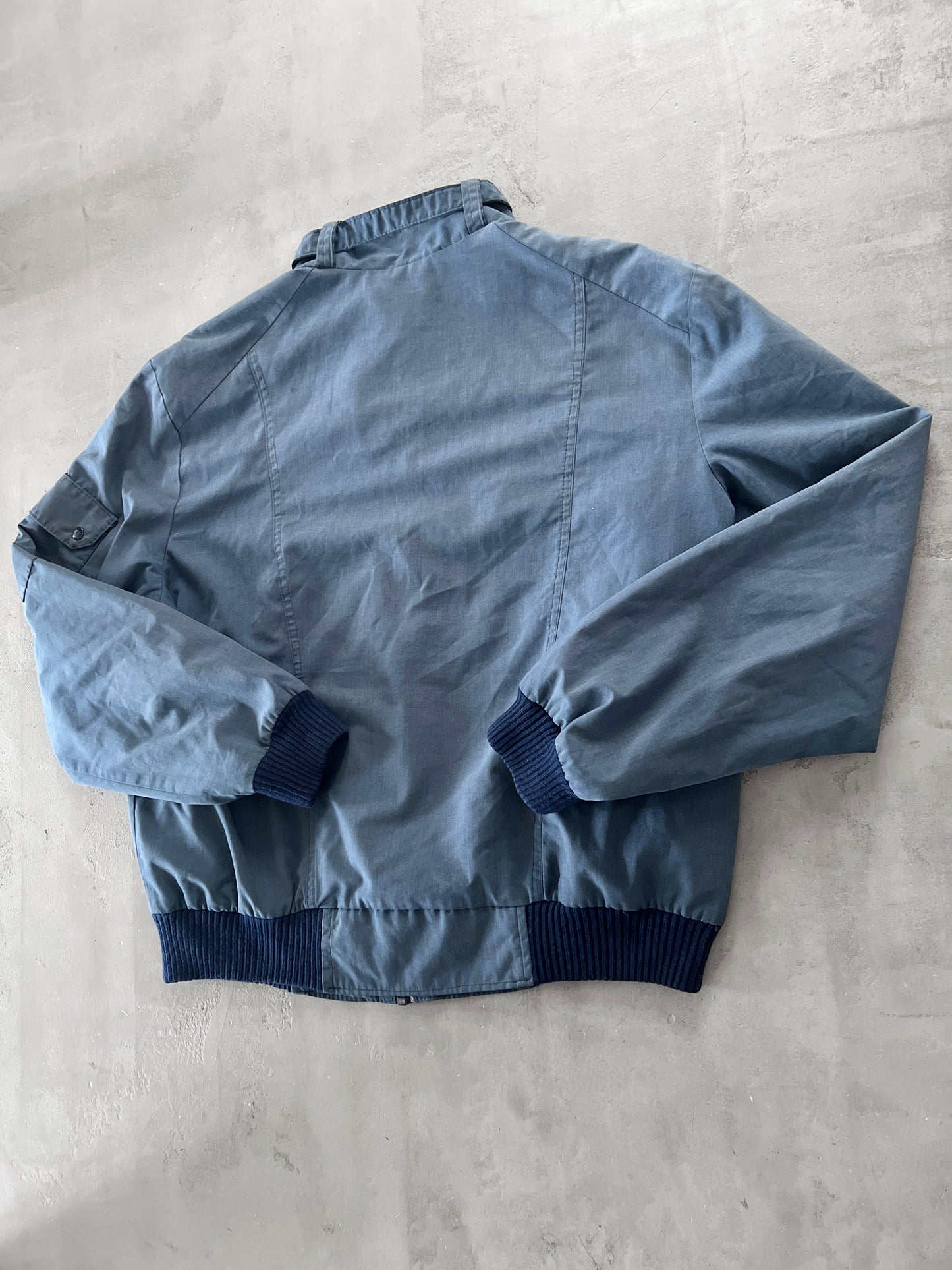 BLUE MERCEDES BENZ JACKET - 1990S - M/L