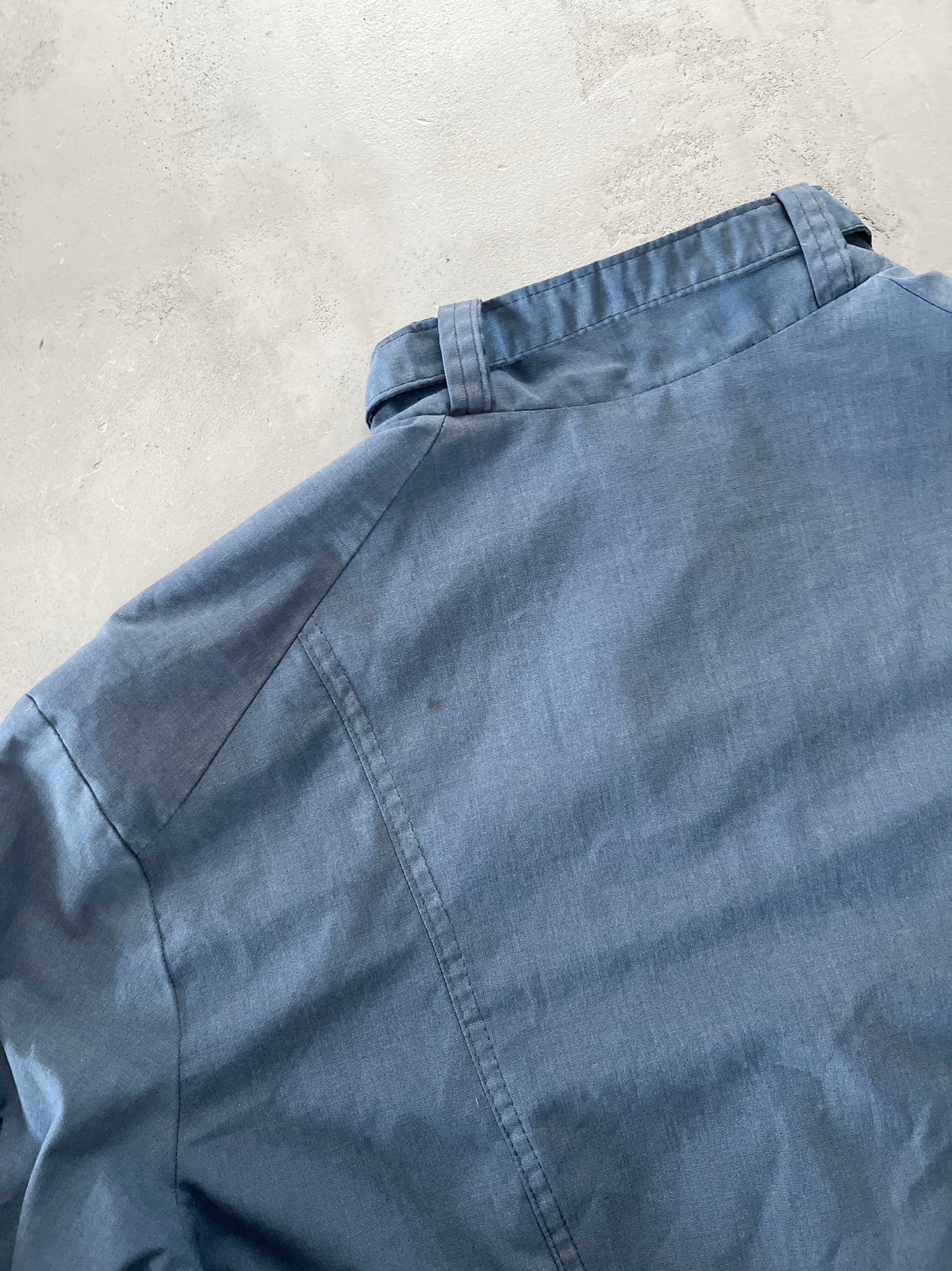 BLUE MERCEDES BENZ JACKET - 1990S - M/L