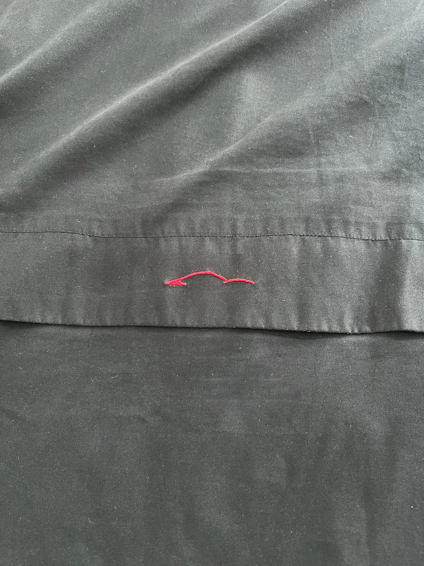 BLACK PORSCHE 2 SIDE JACKET/FLEECE - 1990S - L/XL