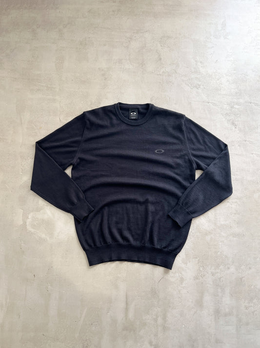 BLACK OAKLEY KNIT SWEATER - 2000S - M/S