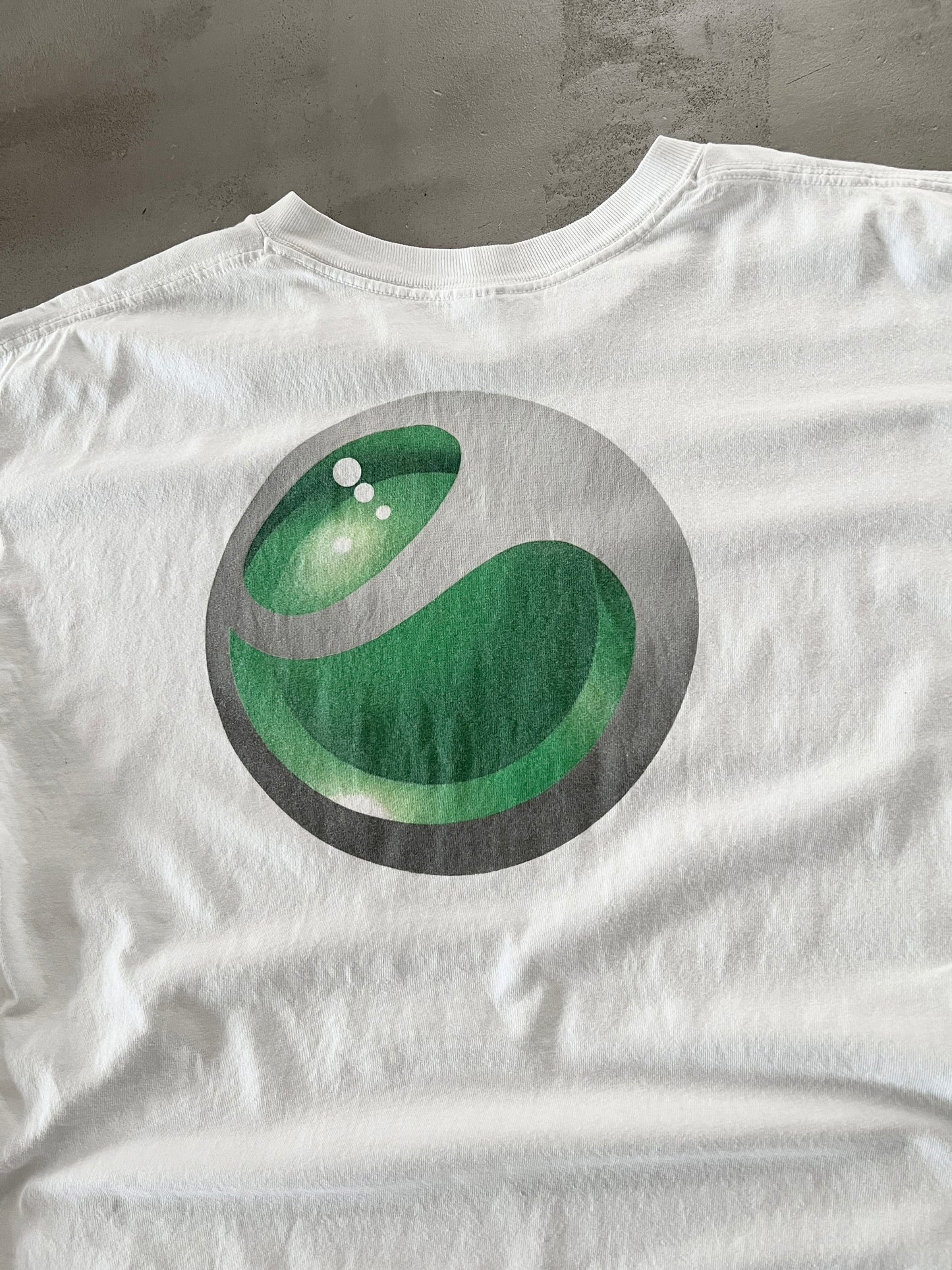 WHITE SONY ERICSON PROMO TEE - 2000S - XL/XXL