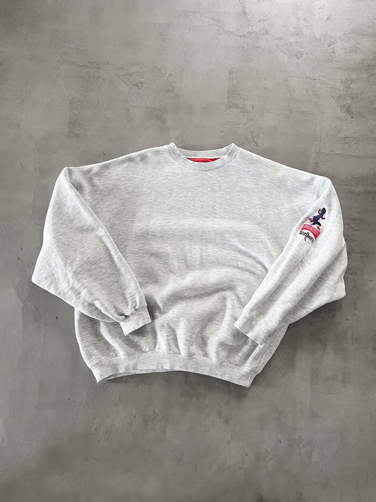 GREY MARLBORO SWEATER - 1990S - M