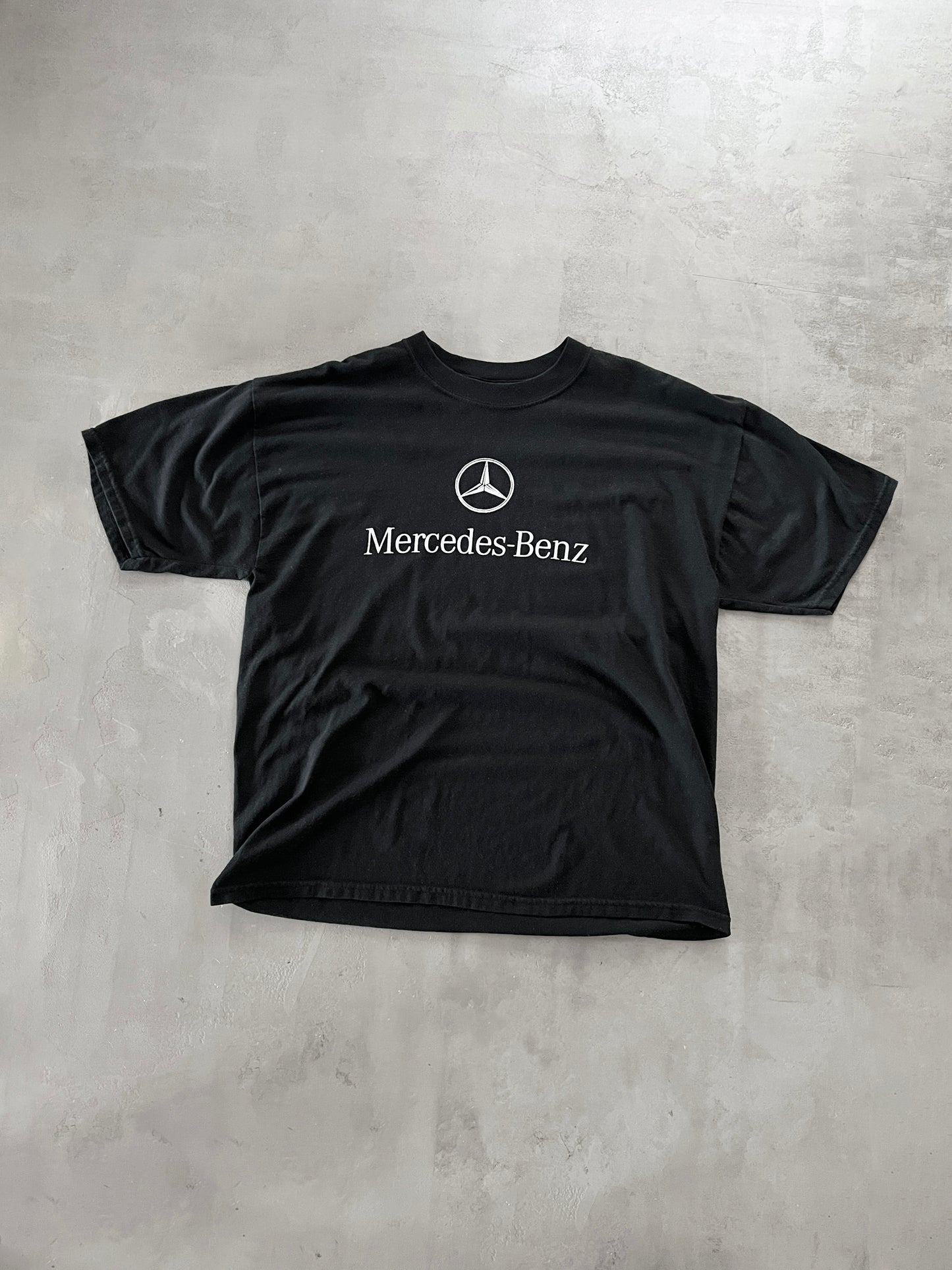 BLACK MERCEDES BENZ TEE - 2000S - XL