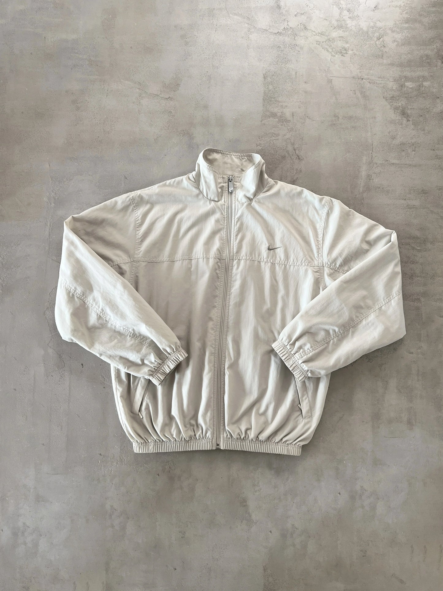 CREME NIKE TRACK JACKET - 2000S - L/M