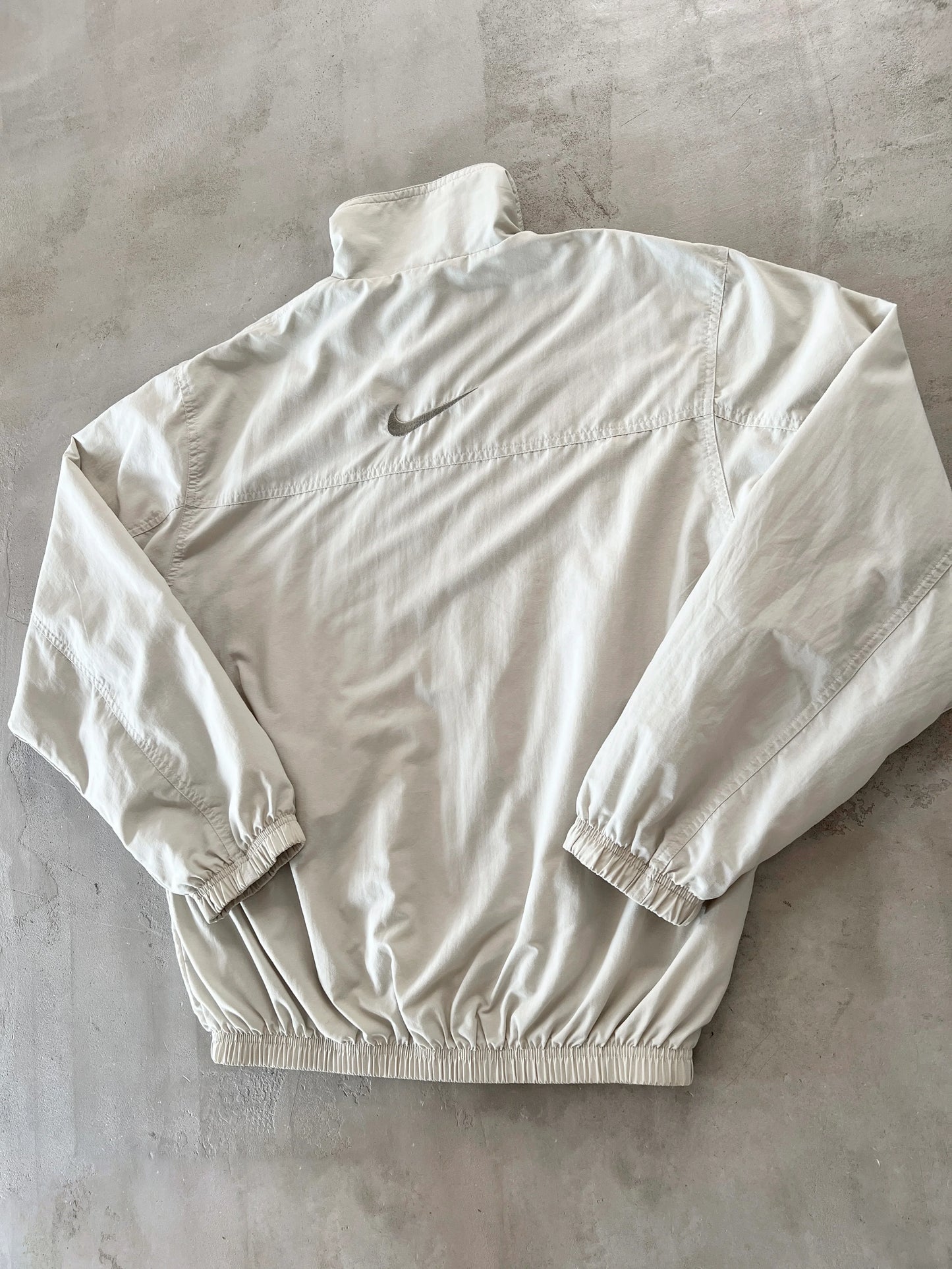 CREME NIKE TRACK JACKET - 2000S - L/M