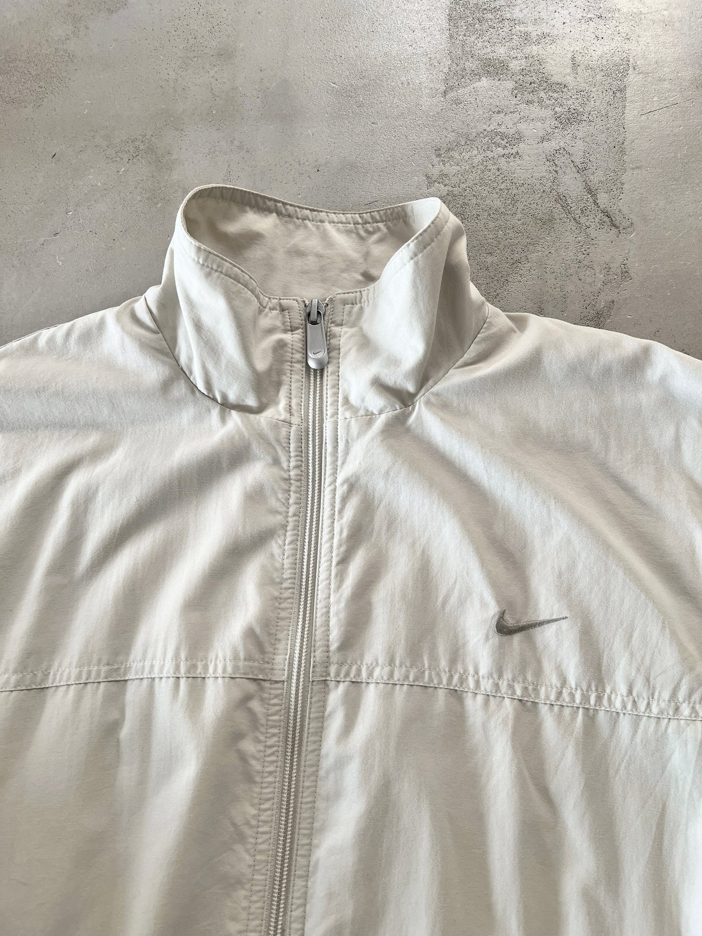 CREME NIKE TRACK JACKET - 2000S - L/M