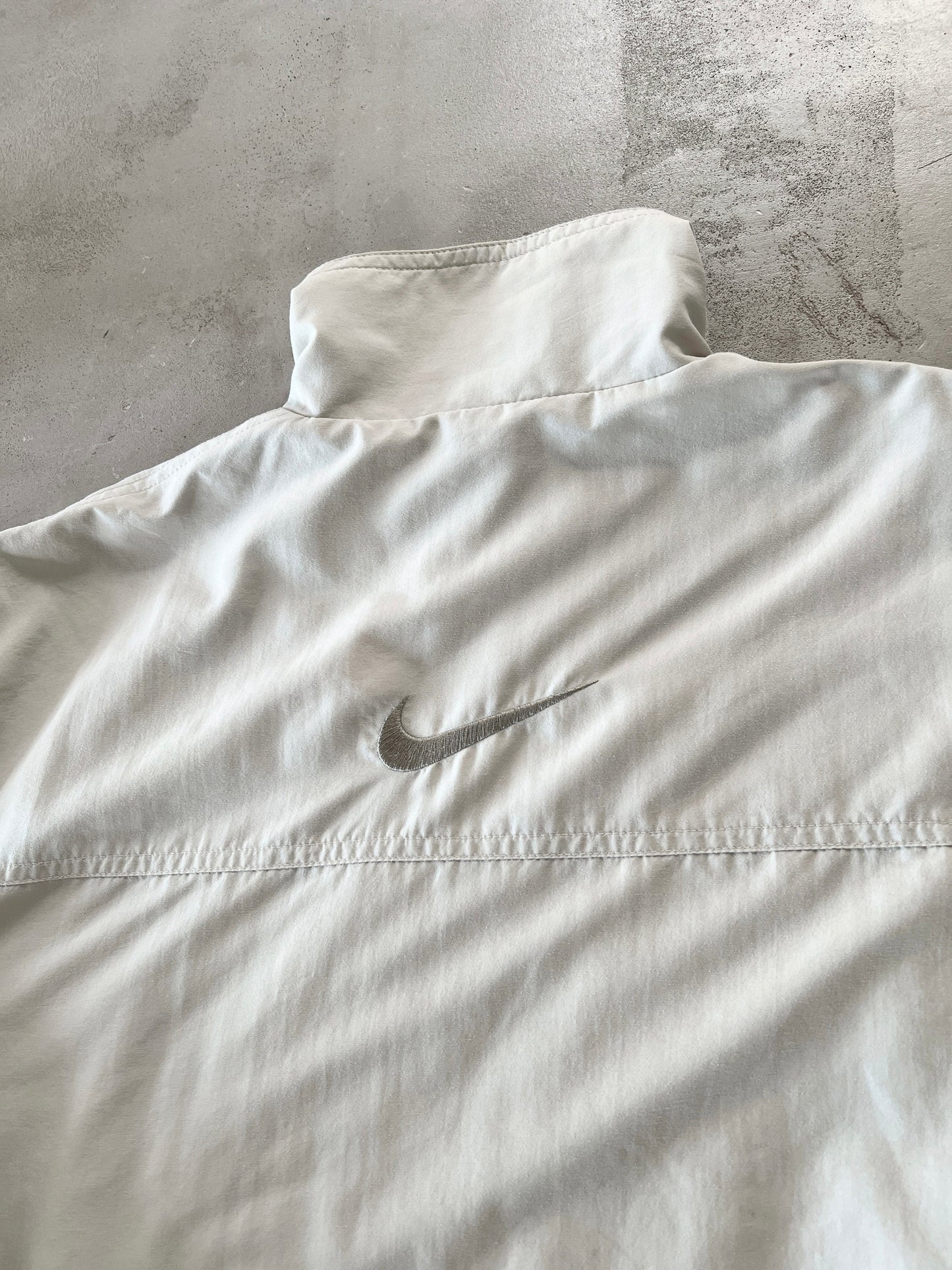 CREME NIKE TRACK JACKET - 2000S - L/M