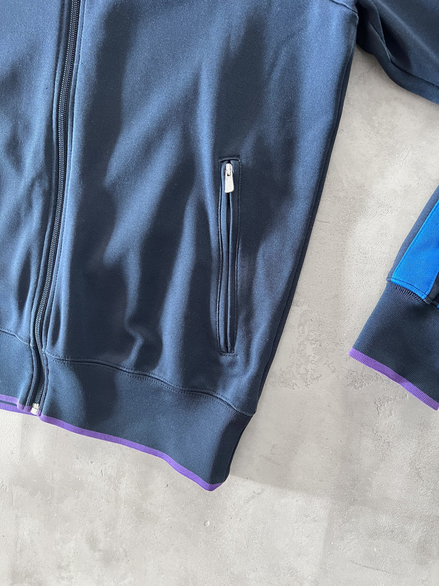 NAVY FC PORTO NIKE TRACK JACKET - 2000S - M