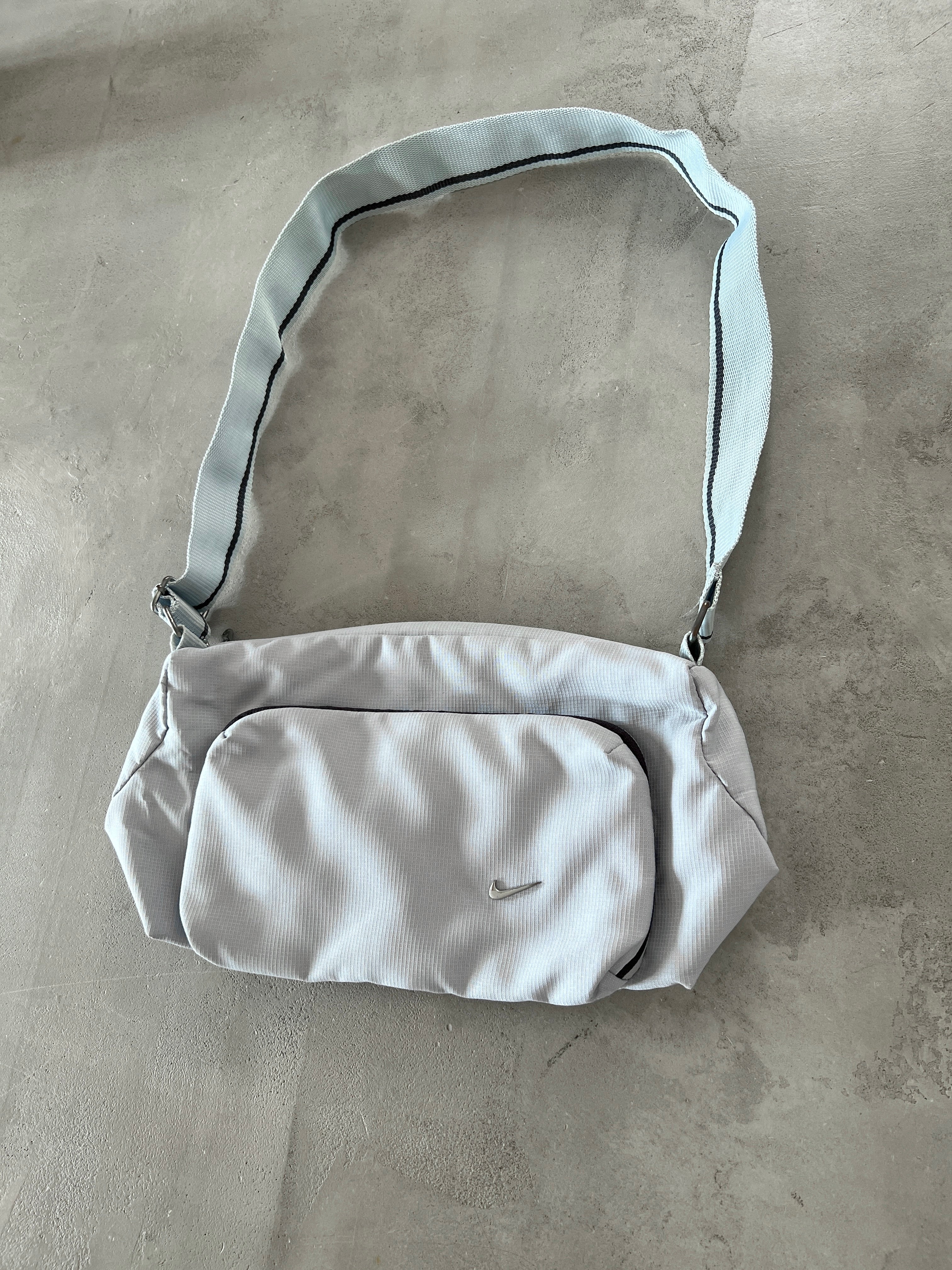 バッグ 00s archive NIKE tech boston bag grey GREY/BABY BLUE NIKE BAG - 2000S – seckstudios