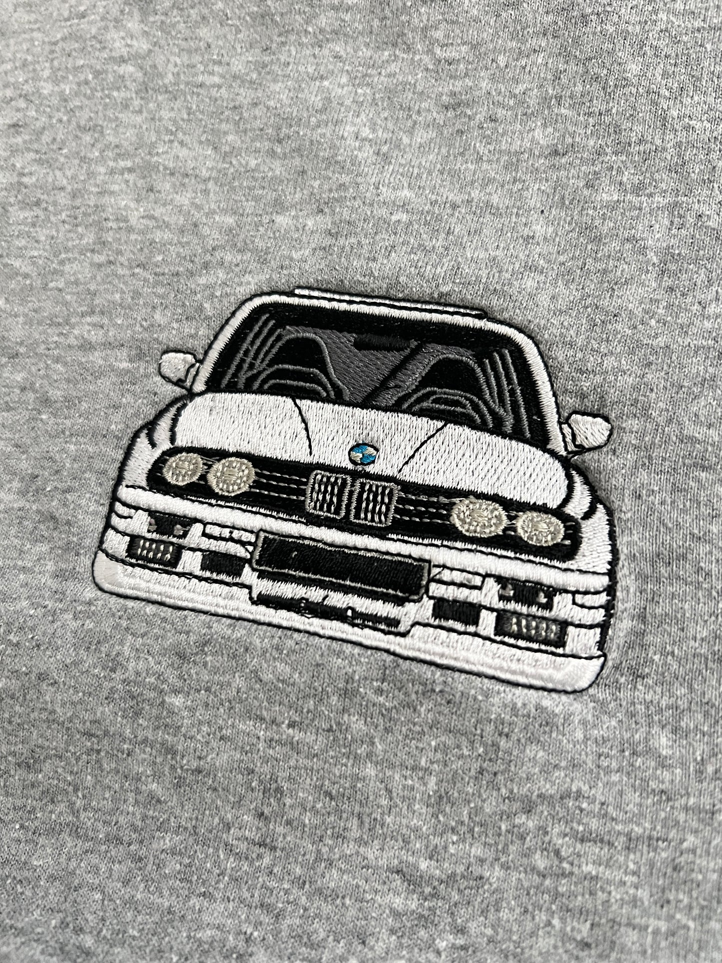 GREY BMW E30 SWEATER - 2000S - S