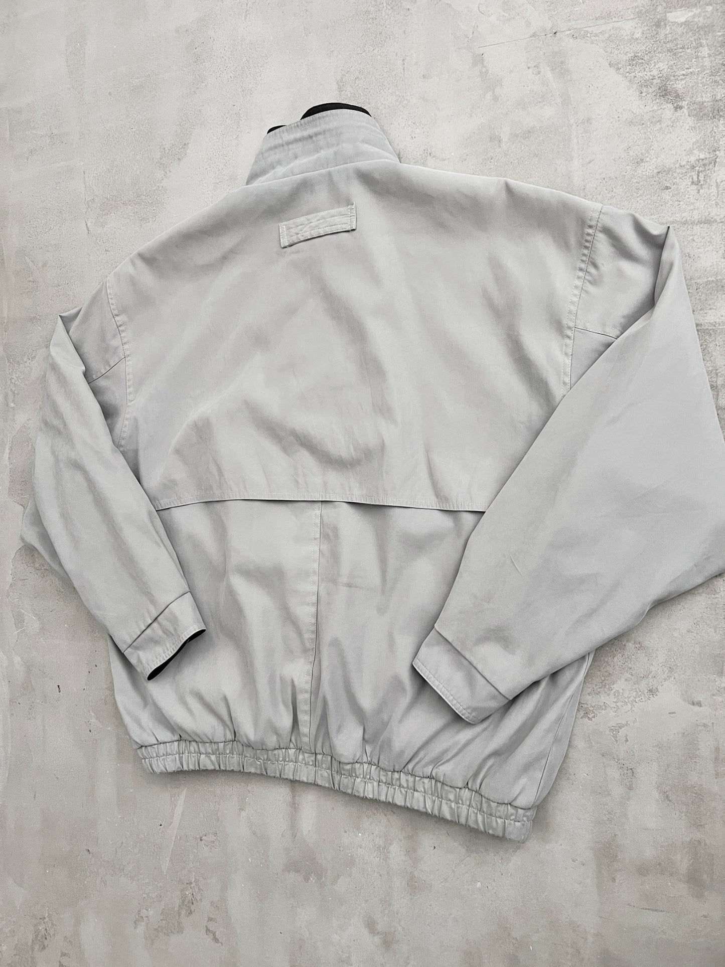 GREY MERCEDES BENZ JACKET - 1990S - L