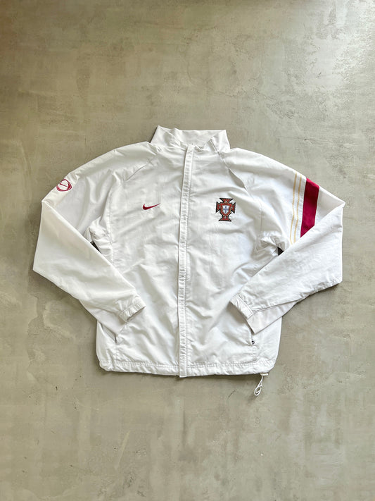WHITE PORTUGAL NIKE TRACK JACKET - 2000S - M