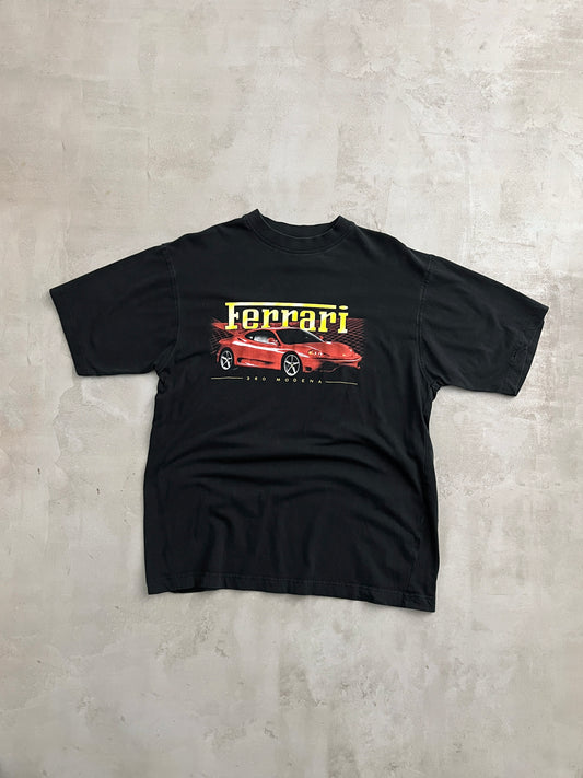BLACK FERRARI 360 MODENA TEE - 1999 - XL/L