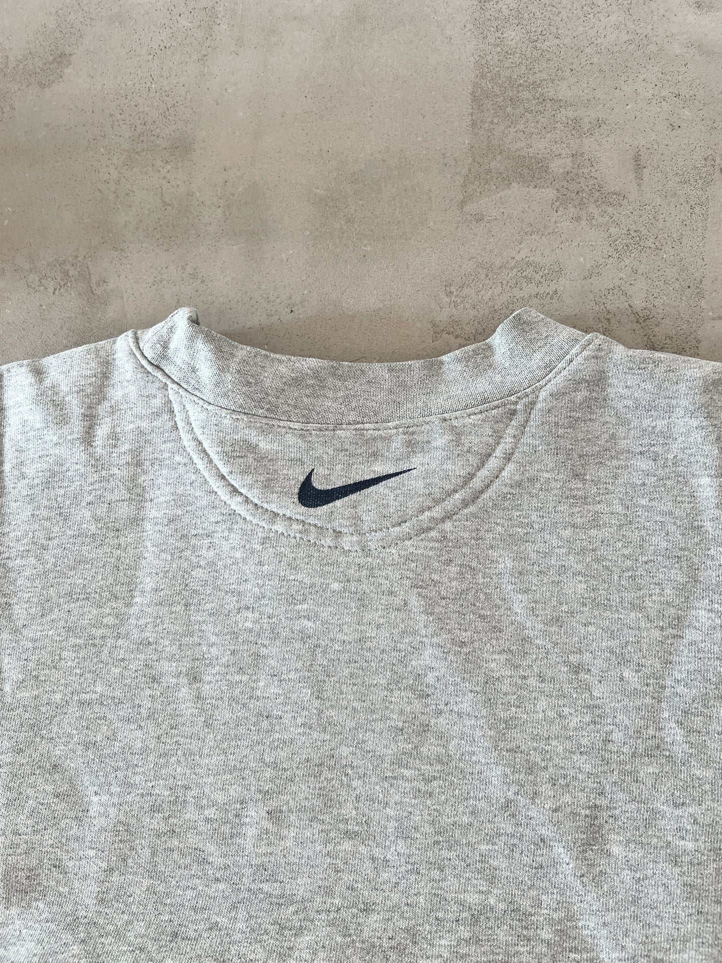GREY MICHIGAN STATE NIKE SWEATER - 1990S - M