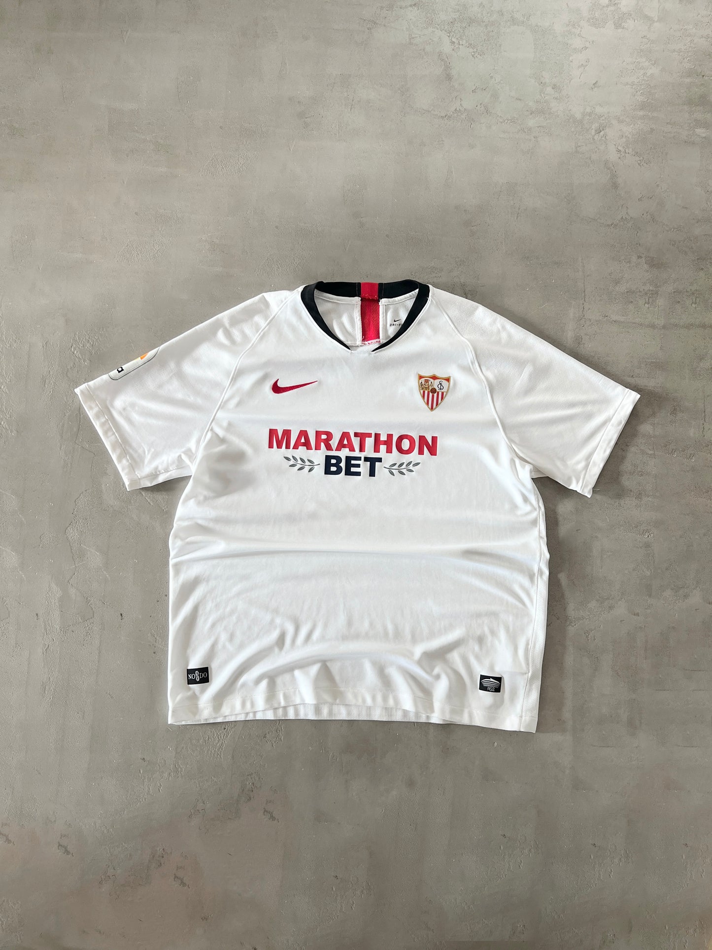 WHITE FC SEVILLA NIKE JERSEY - 2000S - XL