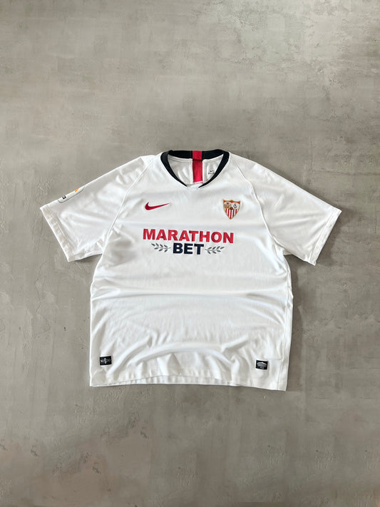 WHITE FC SEVILLA NIKE JERSEY - 2000S - XL
