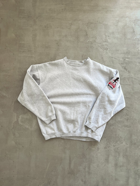 GREY MARLBORO SWEATER - 1990S - M