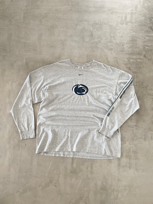 GREY NIKE BASKETBALL LONGSLEEVE - 1990S - XL