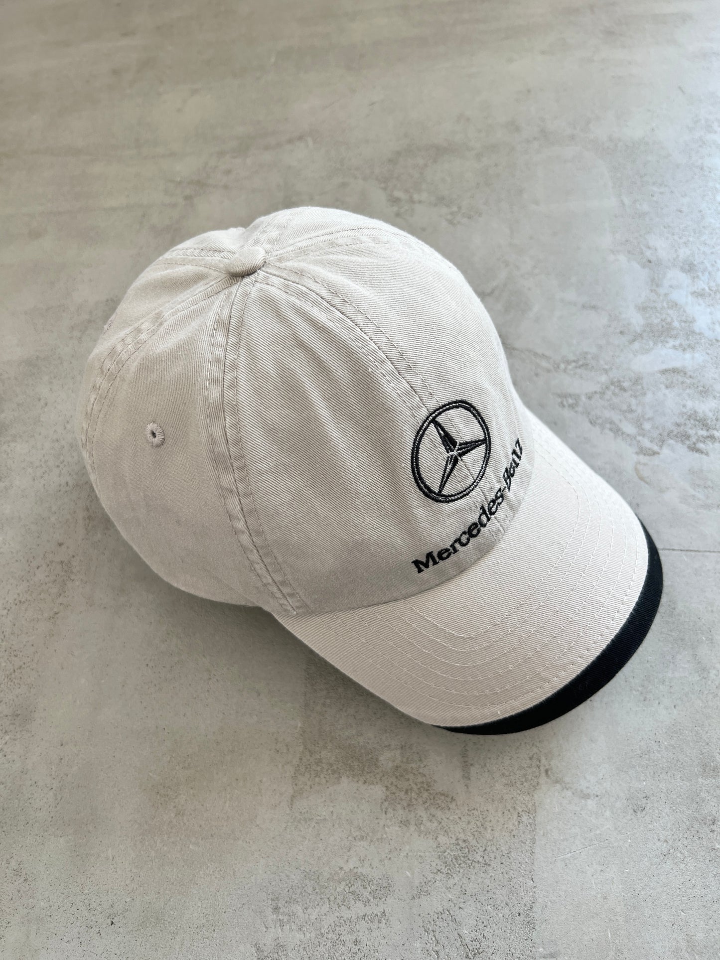 CREME MERCEDES BENZ CAP - 1990S