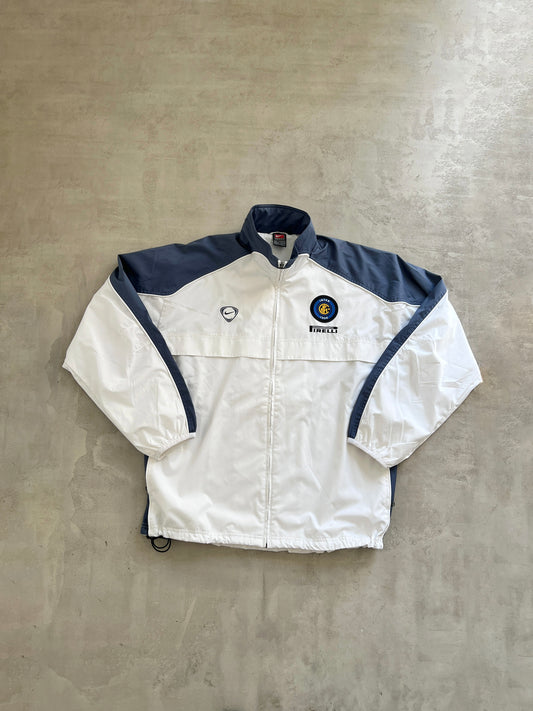 WHITE INTER MILAN NIKE TRACK JACKET - 2000S - XL