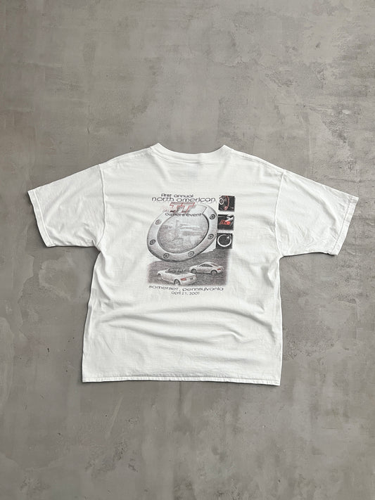 WHITE AUDI TT PROMO TEE - 2001 - M/S