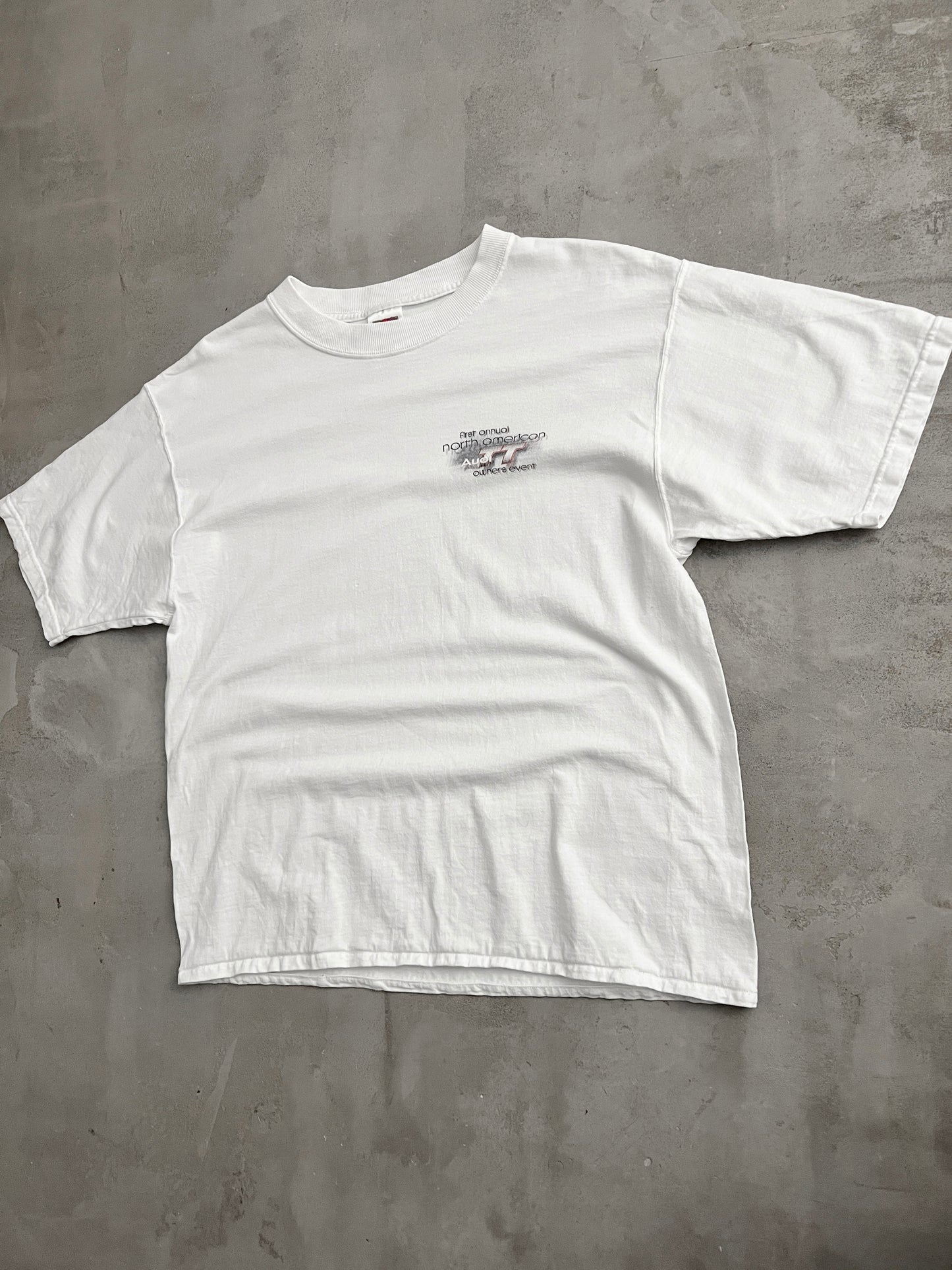 WHITE AUDI TT PROMO TEE - 2001 - M/S