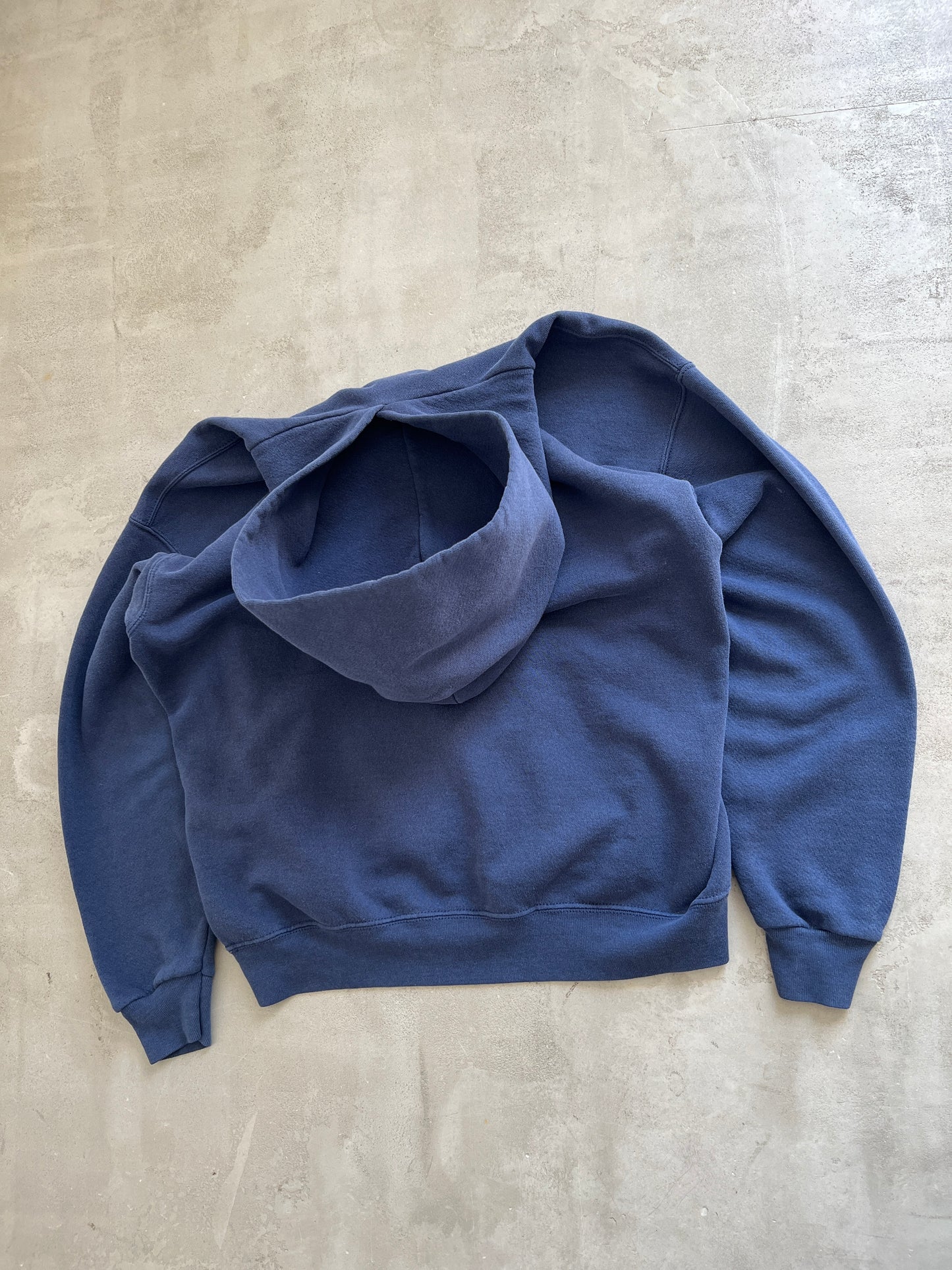 NAVY YANKEES HOODIE - 1990S - S