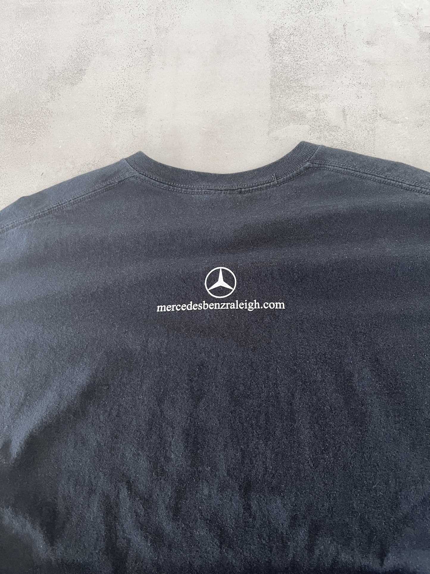 BLACK MERCEDES BENZ TEE - 2000S - XL/L
