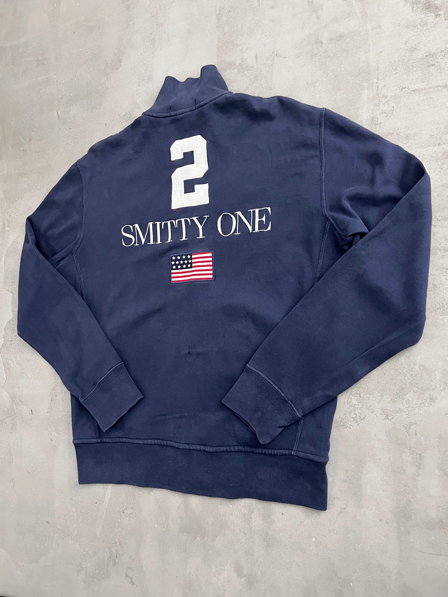 NAVY POLO RALPH LAUREN JACKET - 2000S - L