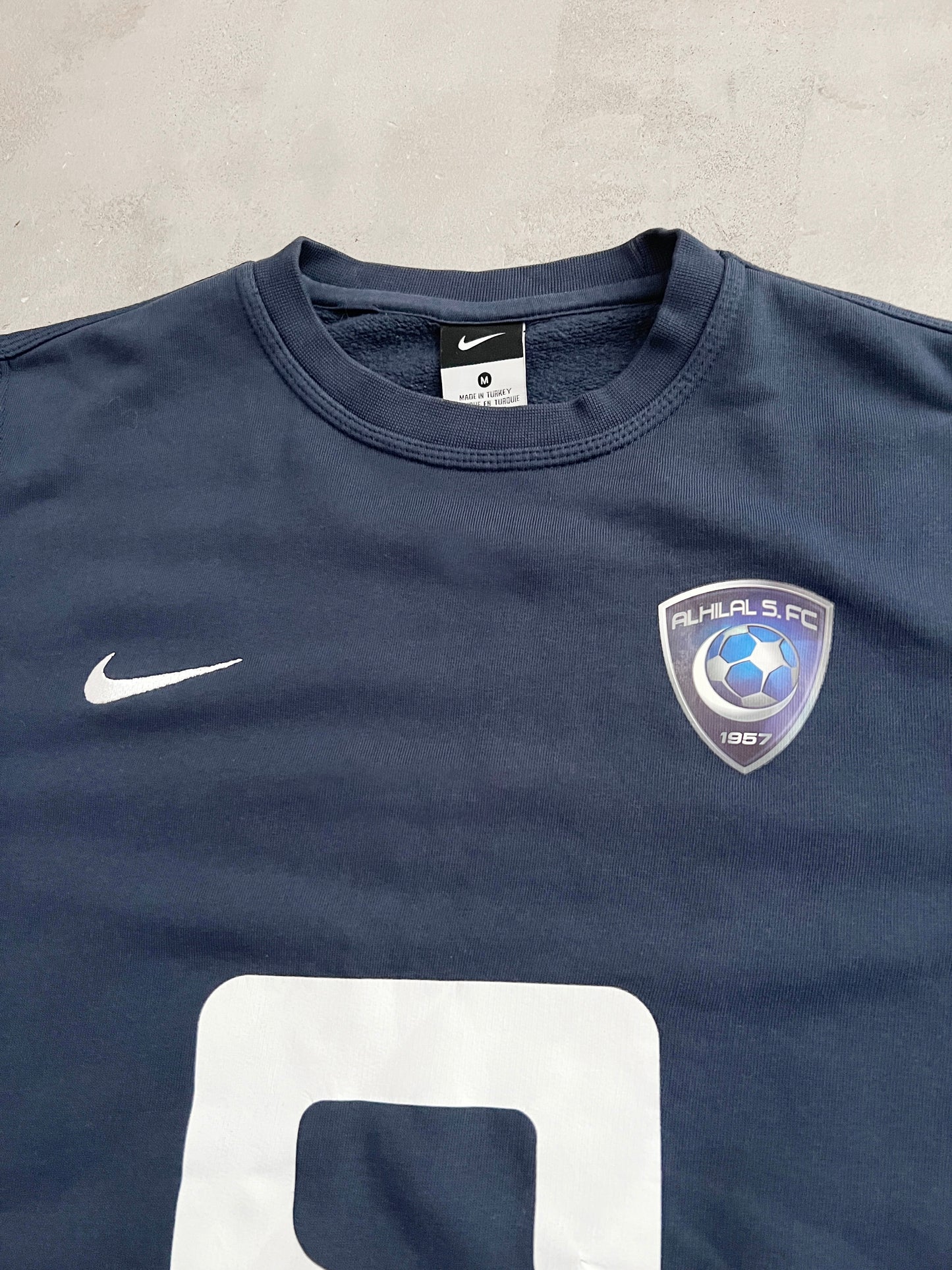 NAVY AL HILAL NIKE SWEATER - 2000S - M