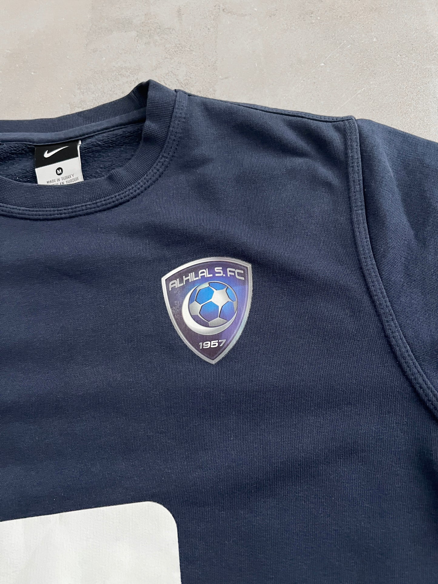 NAVY AL HILAL NIKE SWEATER - 2000S - M