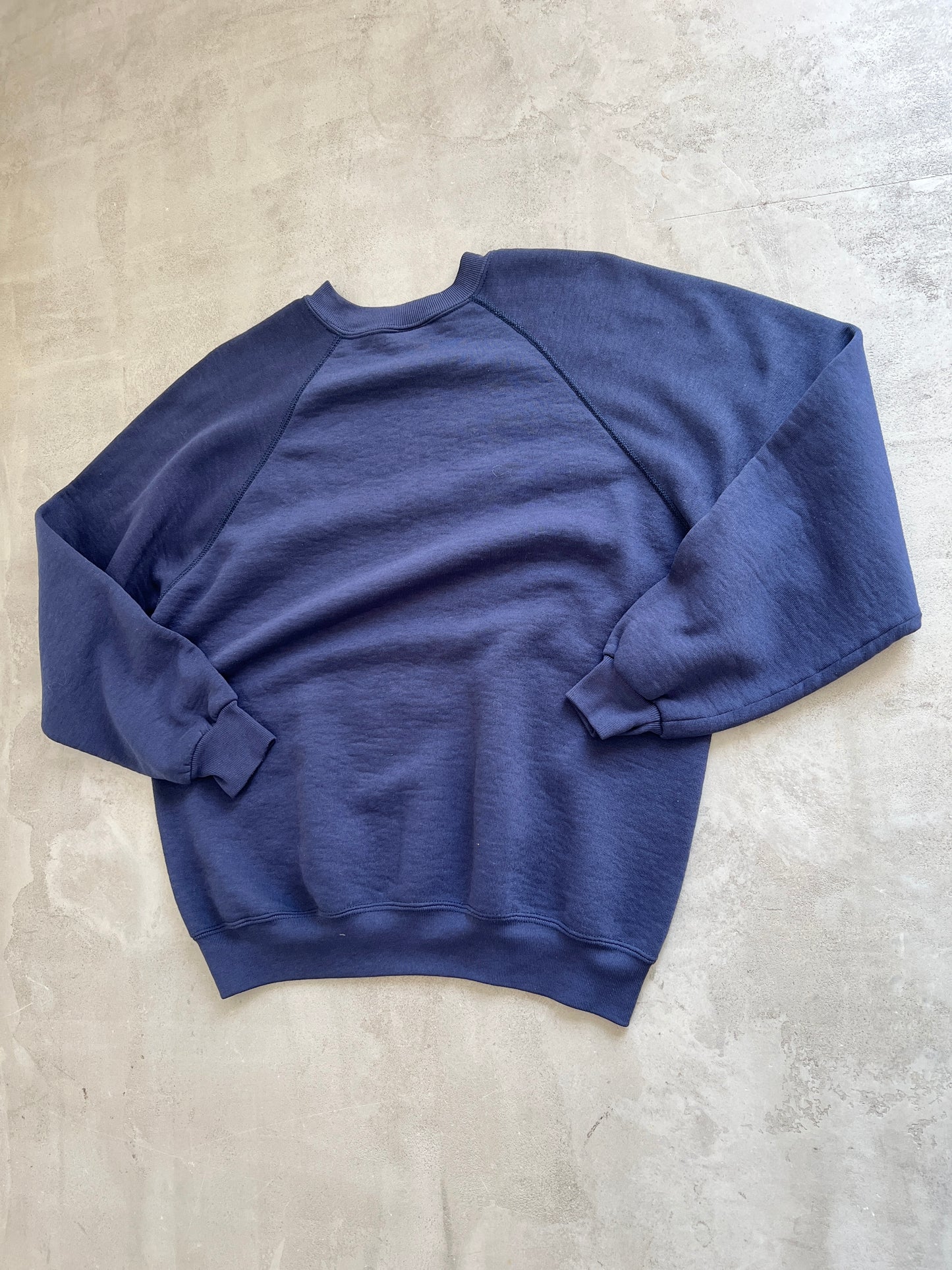 NAVY ROLLS ROYCE SWEATER - 1990S - M