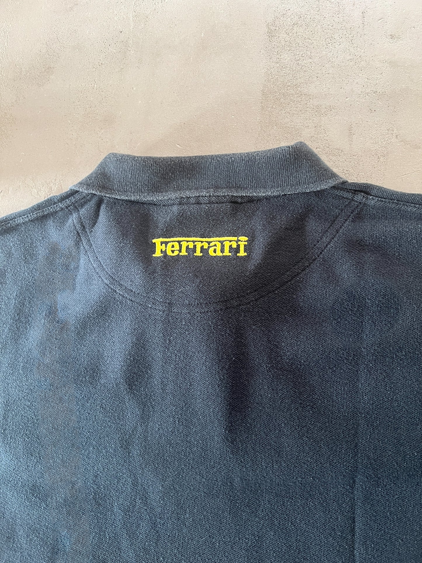 BLACK FERRARI POLO - L - 1998
