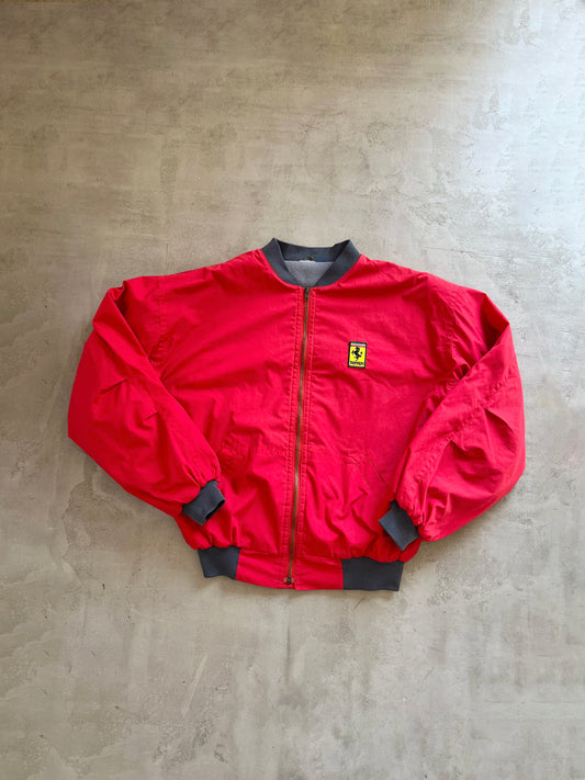 RED FERRARI JACKET - 1990S - L