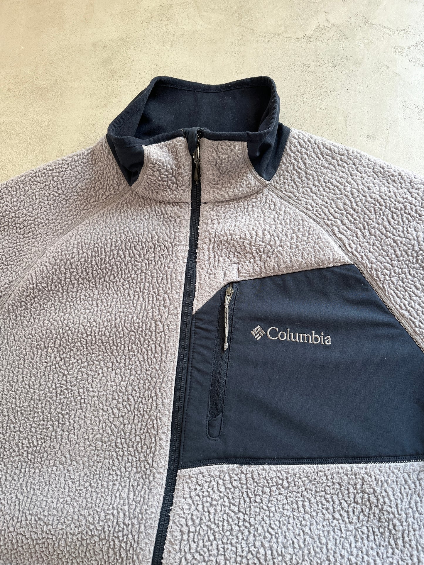 BEIGE PATAGONIA FLEECE - 2000S - XL