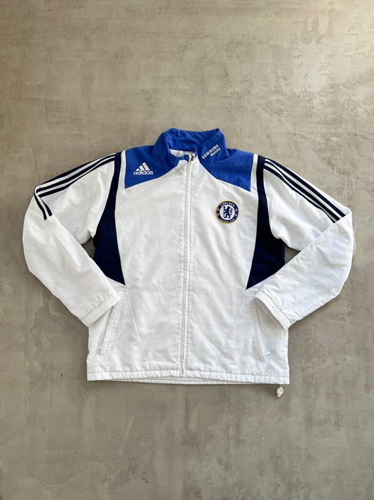 WHITE CHELSEA TRACK JACKET - 2000S - L