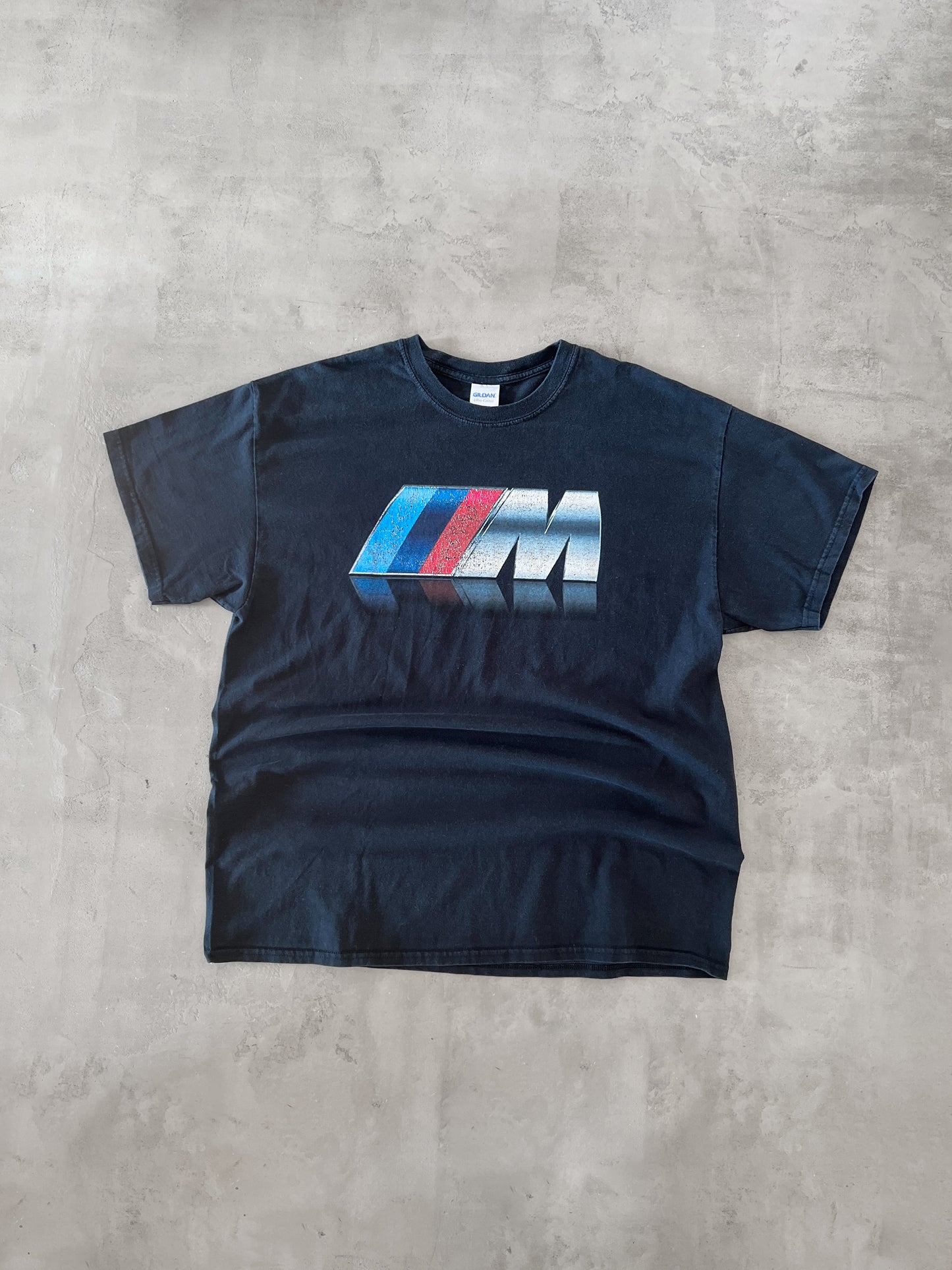 BLACK BMW M TEE - 1990S - L