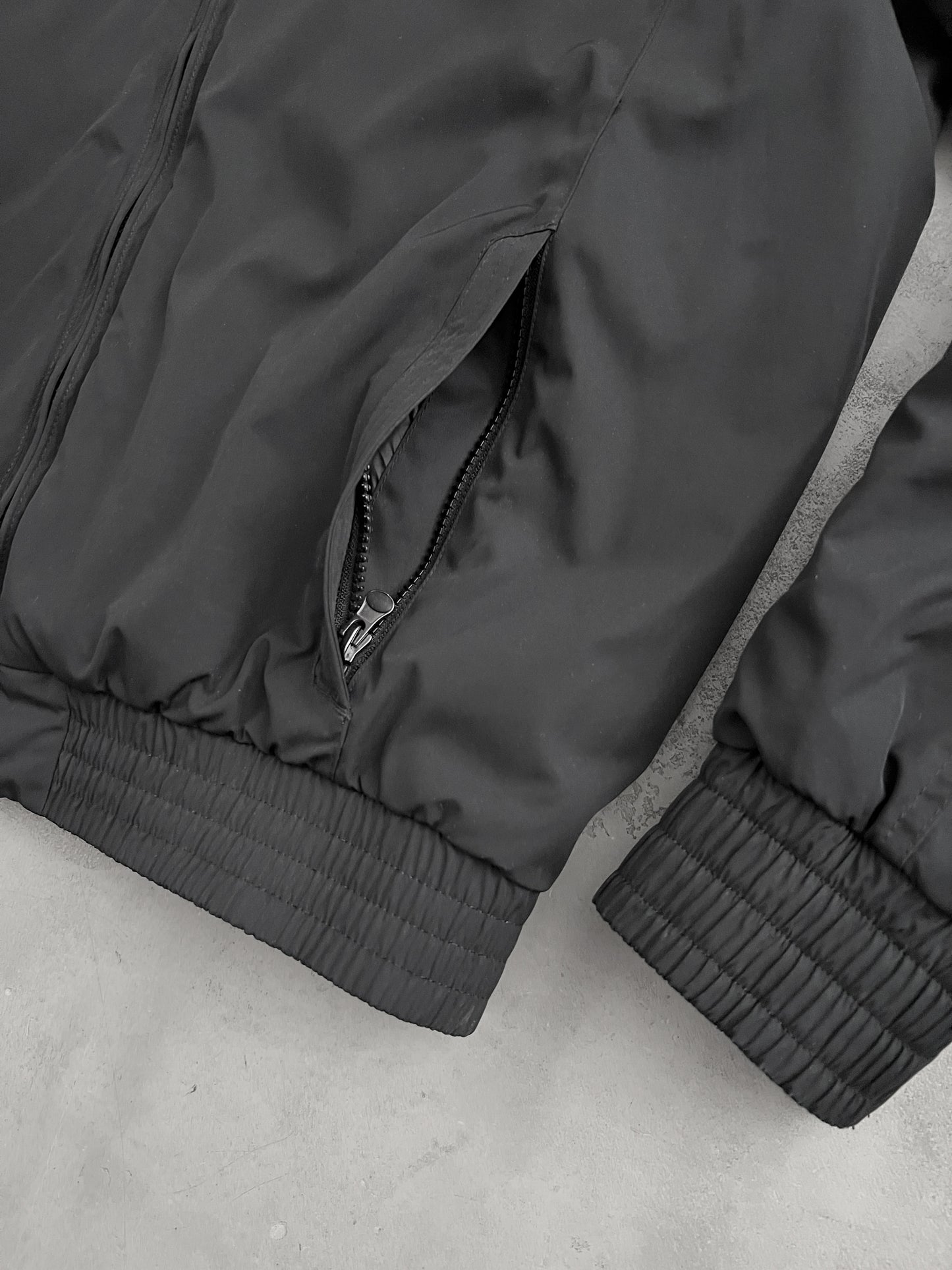 BLACK POLO RALPH LAUREN JACKET - 2000S - M