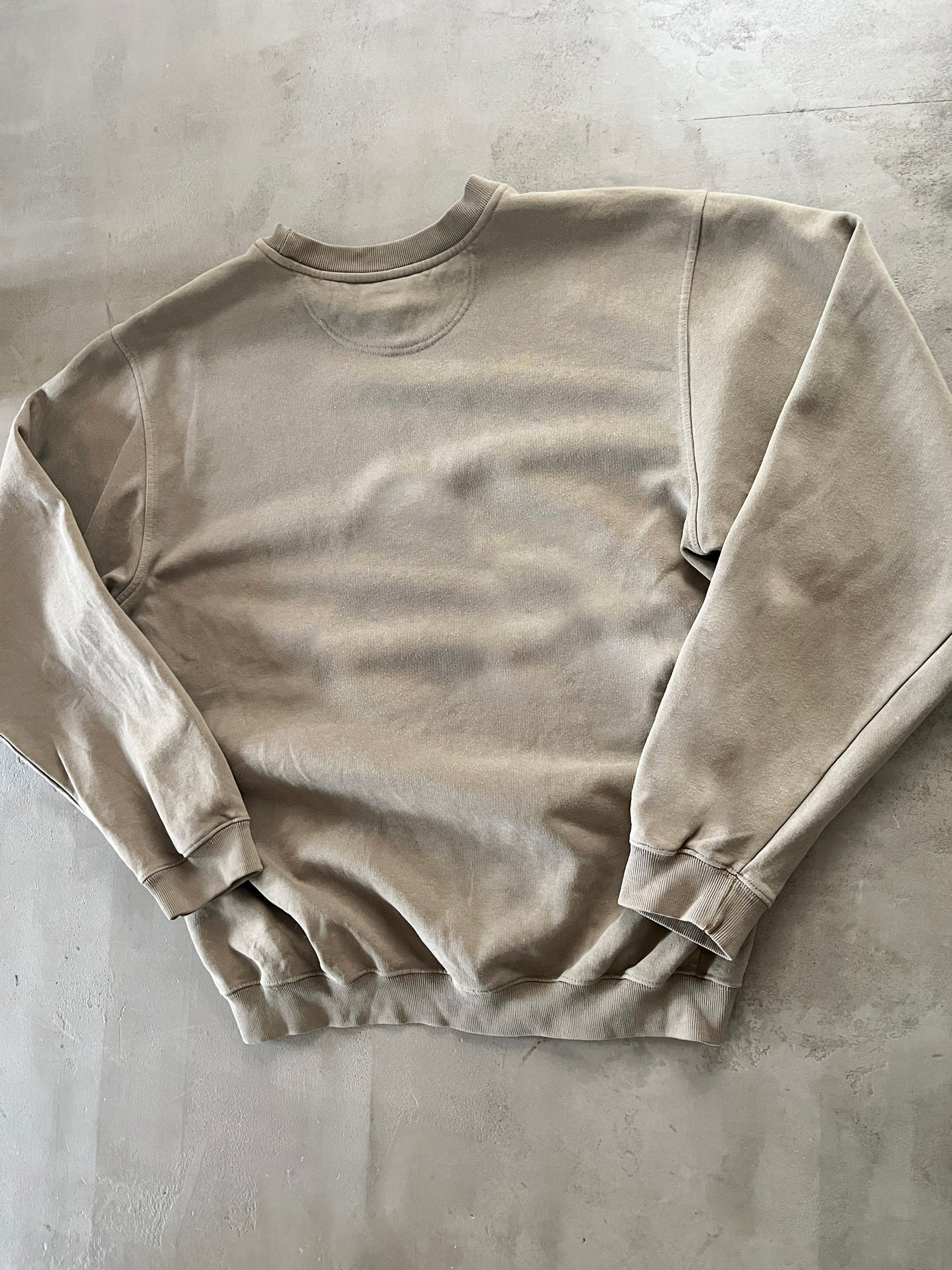 BEIGE NIKE SWEATER - 2000S - M