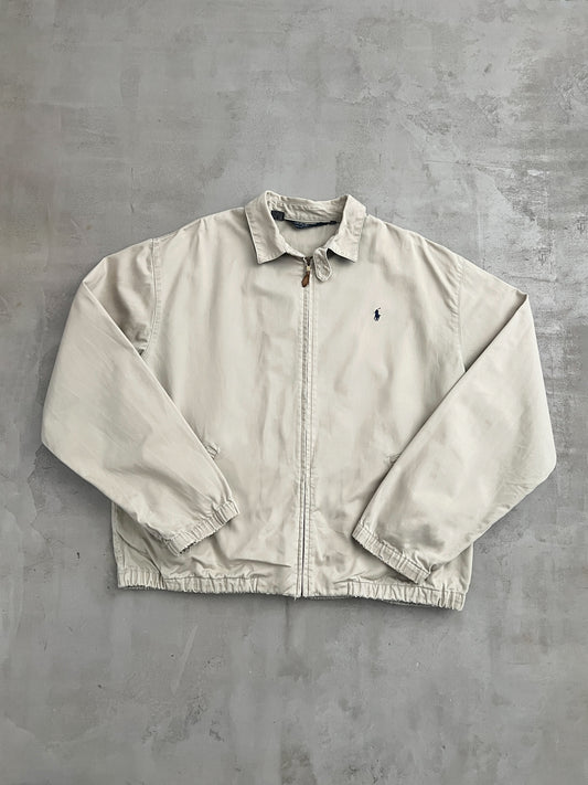 CREME POLO RALPH LAUREN JACKET - 2000S - XL